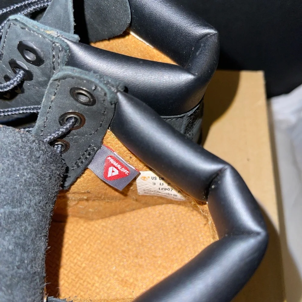 Timberland Waterproof Classic Black Leather / for Toddlers Size 10 Unisex
